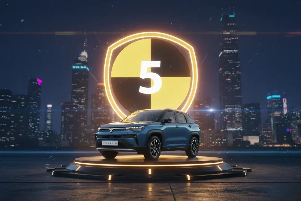 Maruti's Safest SUV Yet? The Victoris's 5-Star Rating Explained 1 Victoris
