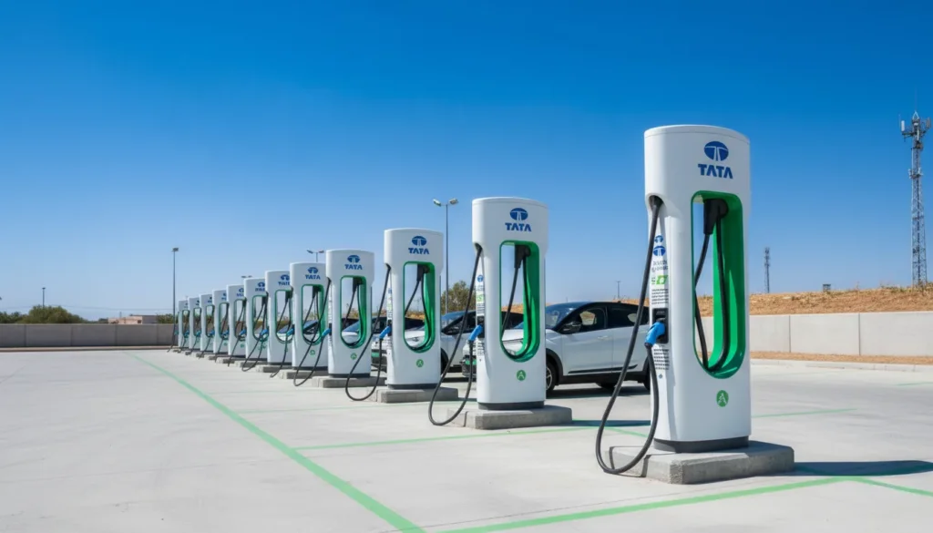 Tata Motors Expands EV Charging: 25,000 Public Chargers for Electric SCVs Now Live! 1 Tata Motors