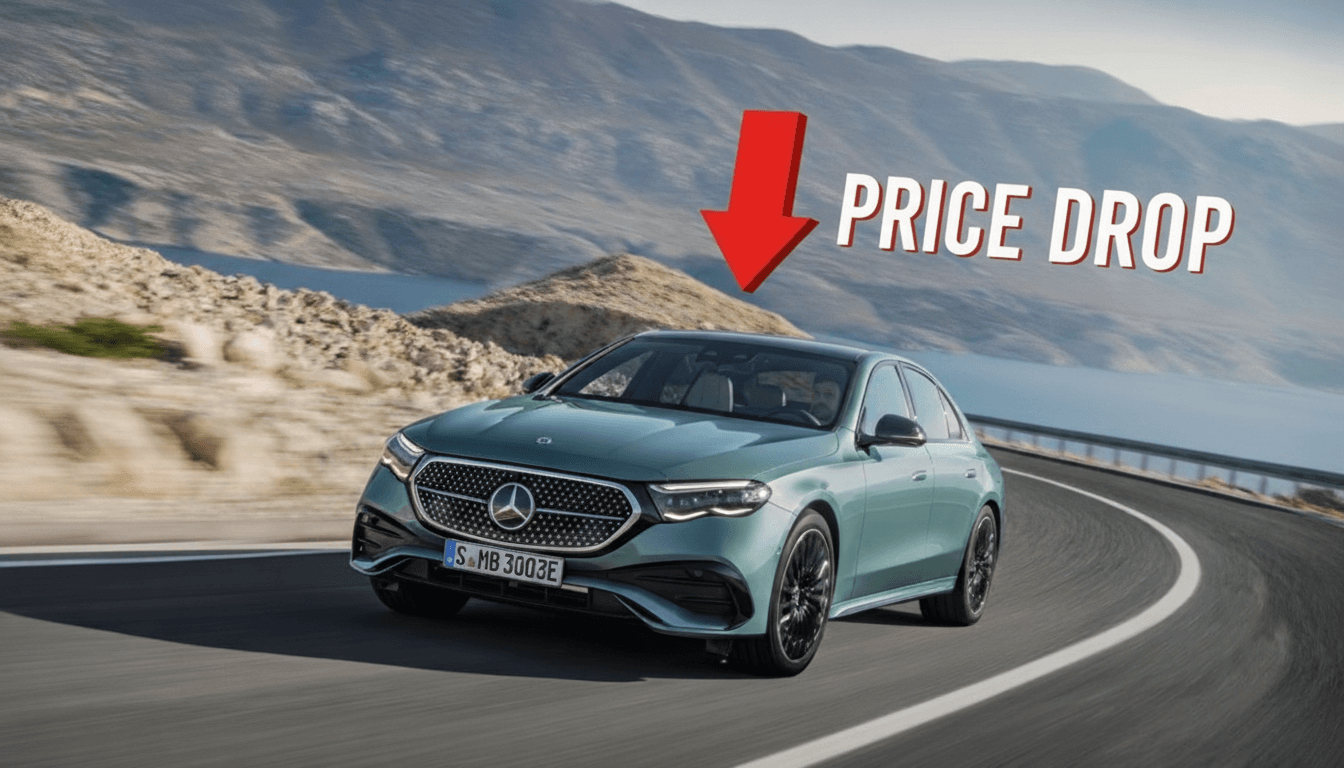 Read more about the article Mercedes E-Class Gets Major Price Cut & New Color in India