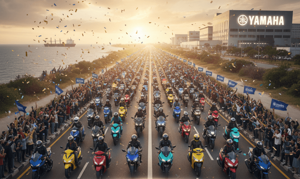 TVS Motor Company’s Sales Surge to a Record-Breaking 5,09,536 Units in August