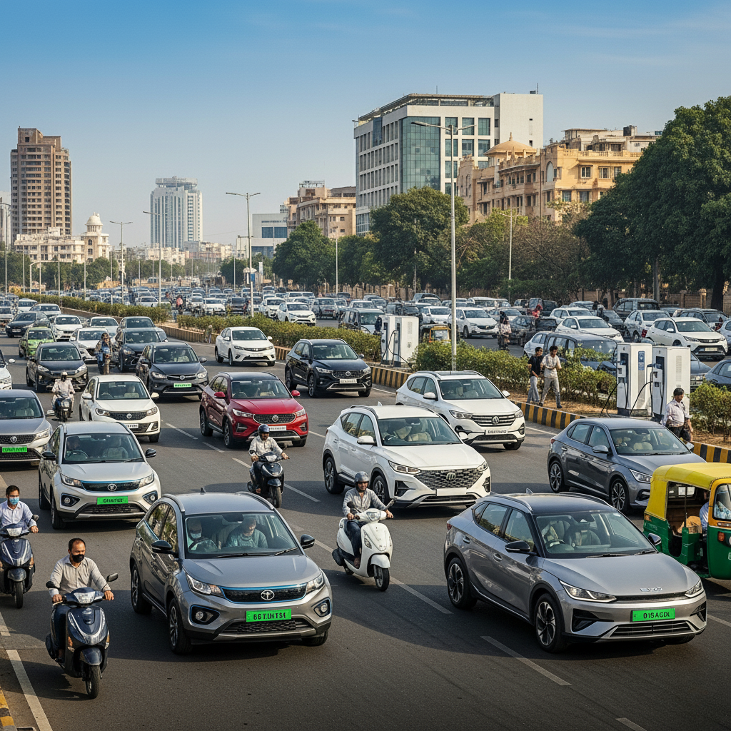 India EV Sales Hit Record High: What's Driving the Growth? 2 Gemini Generated Image teag2oteag2oteag Edited