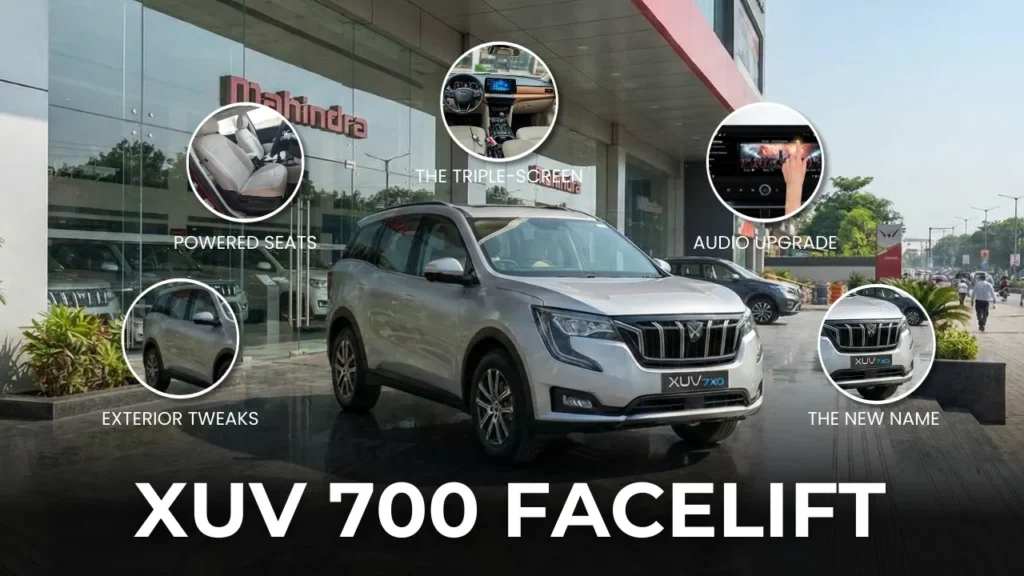 xuv700 facelift