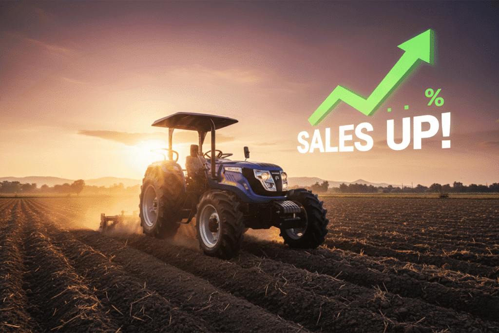 Sonalika Tractors Records Highest August Sales with 28% Growth in India