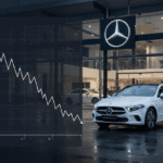 Mercedes-Benz Cars Get Cheaper with GST Cut: Price Drop Up to Rs 11 Lakhs 5 Mercedes in front of Showroom
