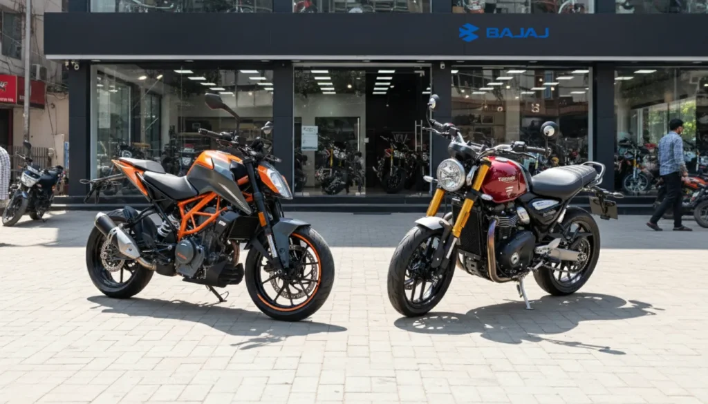 No Price Hike for Triumph 400 & KTM 390: Bajaj Auto to Absorb GST Impact 1 Bajaj
