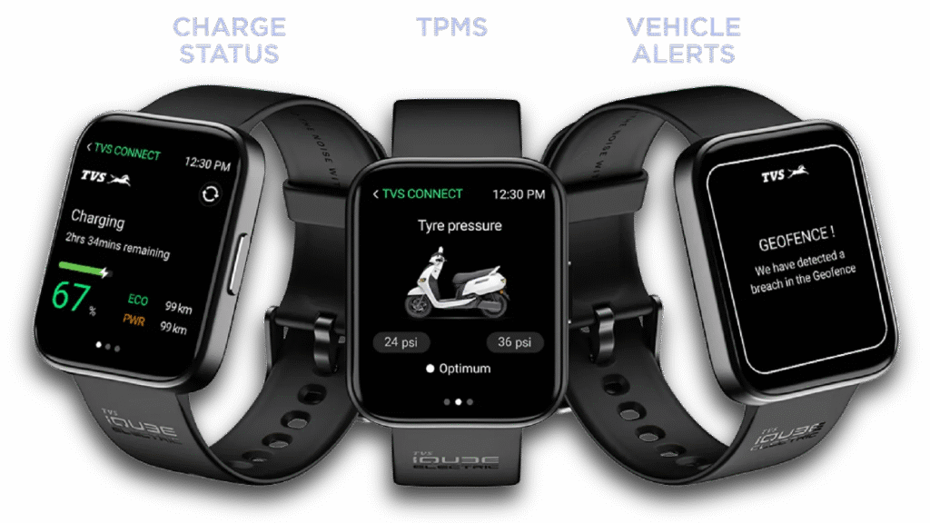  TVS iQube Smartwatch
