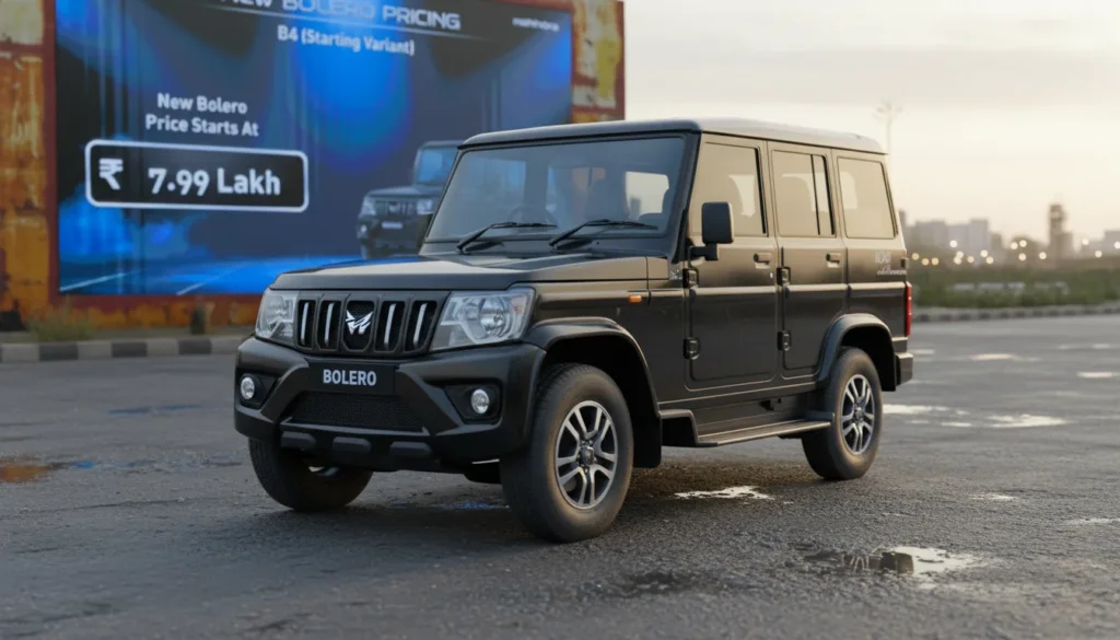 New Mahindra Bolero Facelift Launched – Attractive Price Cut to ₹7.99 Lakh, Adds B8 Trim 1 New Mahindra Bolero Facelift Launched