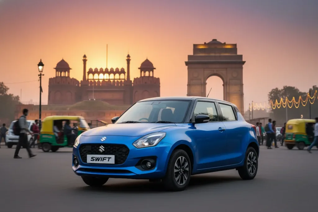 Swift On Road Price in Delhi