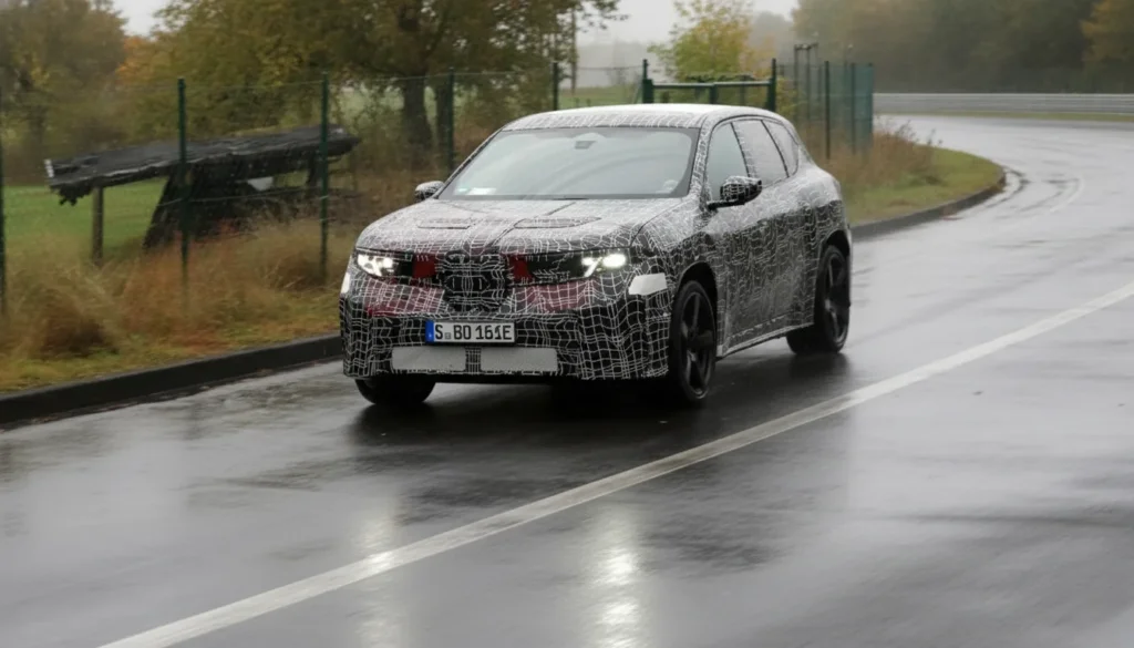 BMW iX3 M Spied Testing: Electric Crossover Gets M Power, Over 500 HP Expected, Launching Next Year 1 BMW