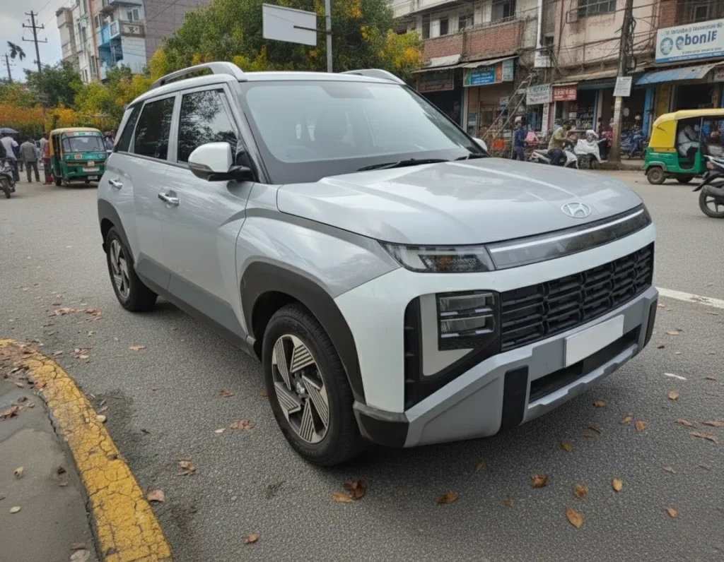 2025 Hyundai Venue Spied Undisguised in India With Bold New Look Before November 4 Launch 1 2025 Hyundai Venue spied
