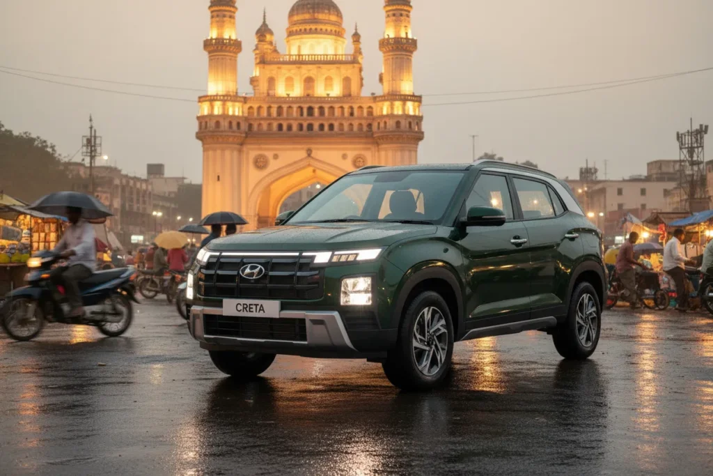 Hyundai Creta On Road Price in Hyderabad 2025