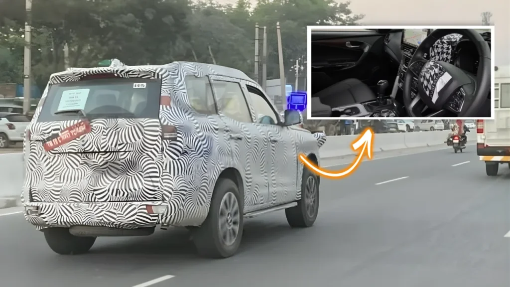 Mahindra Scorpio N Facelift Interior Leaked