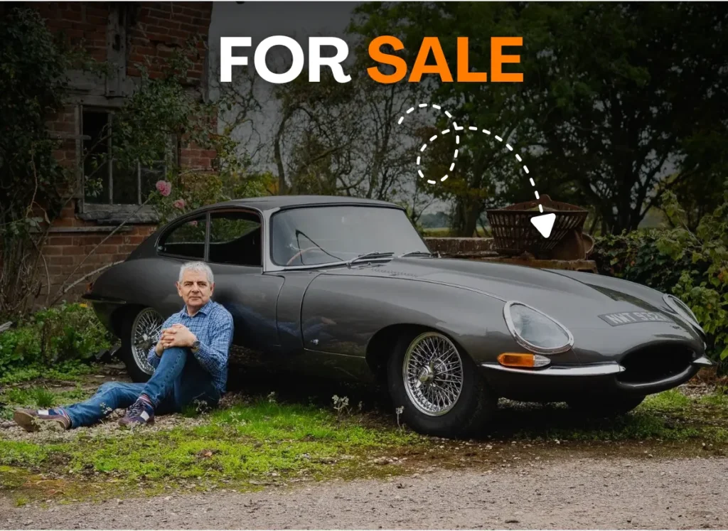 Rowan Atkinson Jaguar E-Type For Sale
