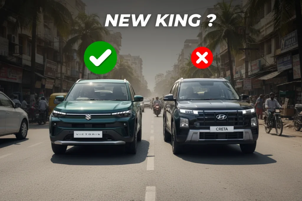 Victoris vs Creta: Can Maruti’s Game-Changer SUV Defeat India’s No.1? 1 Victoris vs Creta