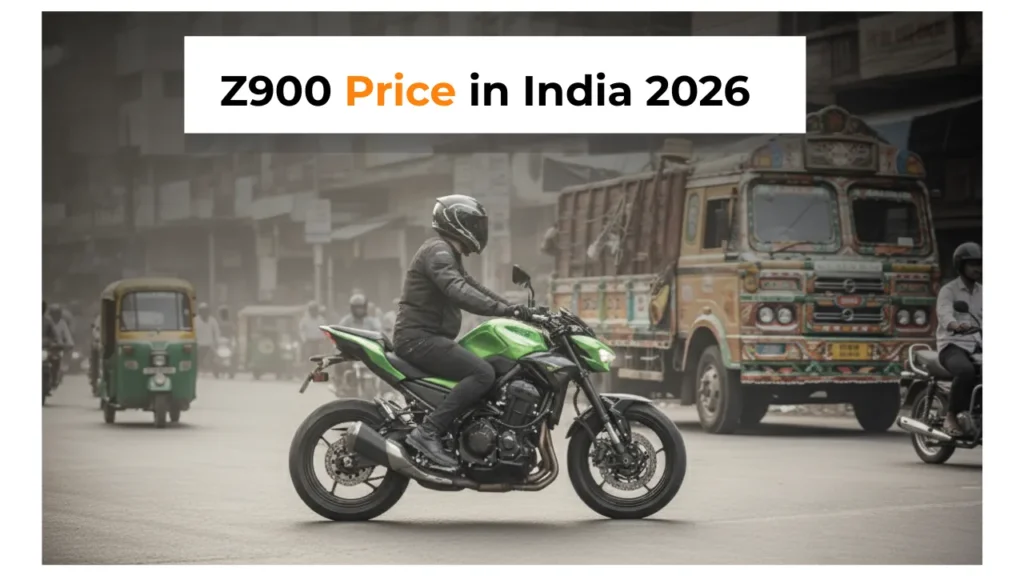 Z900 Price Revealed – 2026 Kawasaki Launches Updated Streetfighter at ₹9.99 Lakh! 1 Z900 Price