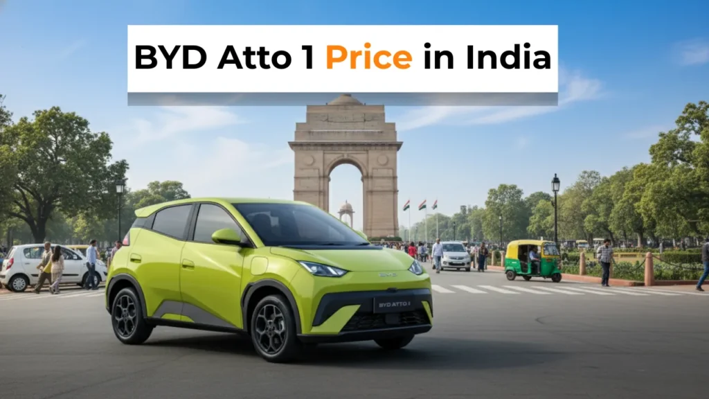BYD Atto 1 price in India