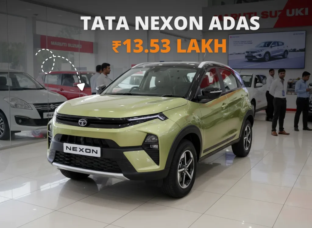 Tata Nexon ADAS Price in India Starts at ₹13.53 Lakh – Red Dark Edition Launched 1 Tata Nexon ADAS Price in India