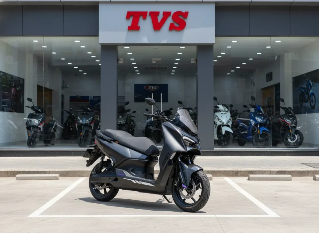 2026 TVS M1-S Electric Scooter Teased , Stunning Specs, Range, Features & Global Reveal at EICMA 1 2026 TVS M1-S Electric Scooter