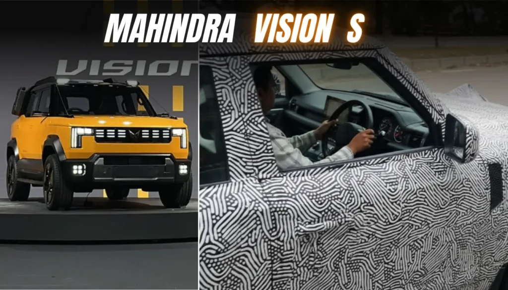 Production-Spec Mahindra Vision S Interiors Spied