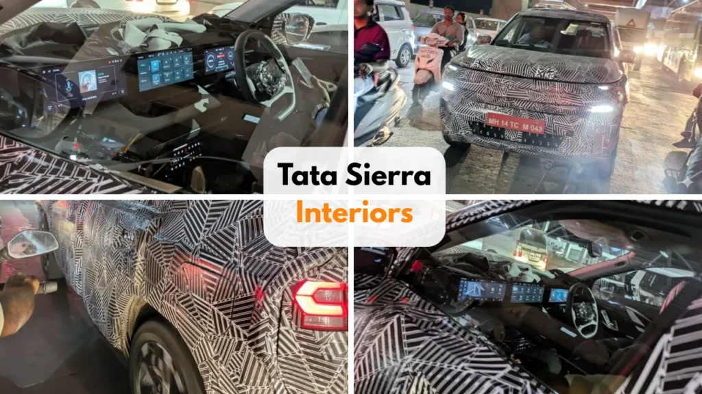 Tata Sierra Interiors