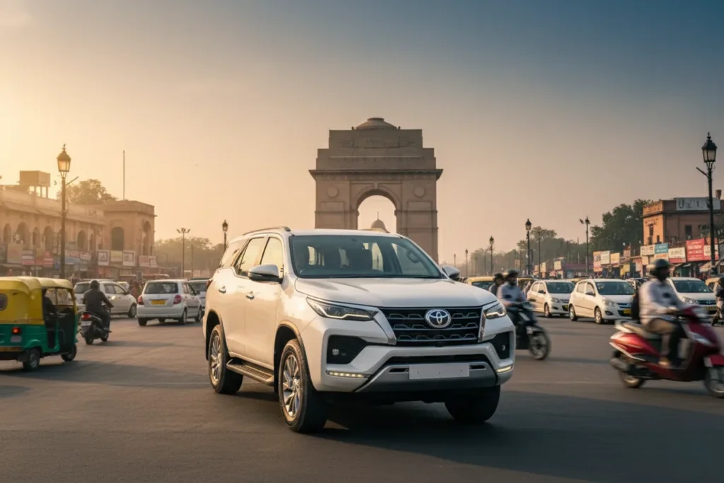 Toyota Fortuner On Road Price Delhi