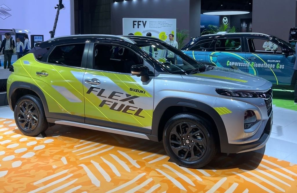 Big !! Maruti Suzuki Fronx Flex Fuel Variant Unveiled – India Launch in 2026 4 image 1029