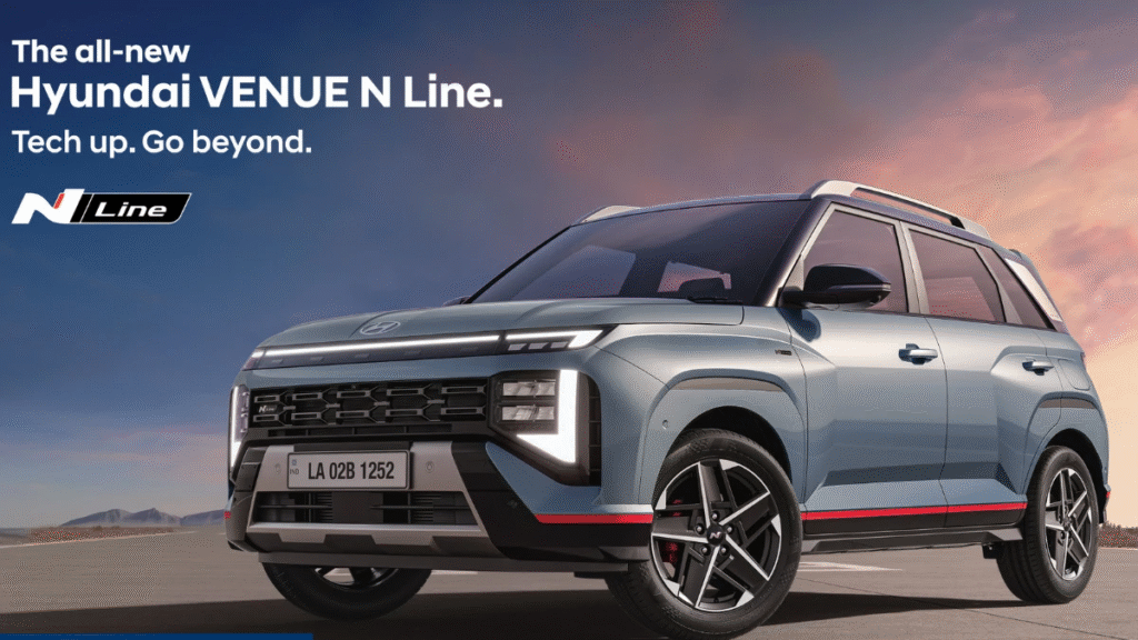 Breaking All-New Hyundai Venue N Line Revealed in India 2025; Bookings Open Ahead of Launch 2 image 1087
