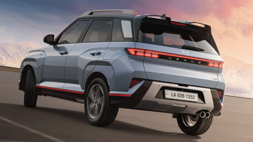Breaking All-New Hyundai Venue N Line Revealed in India 2025; Bookings Open Ahead of Launch 3 image 1088