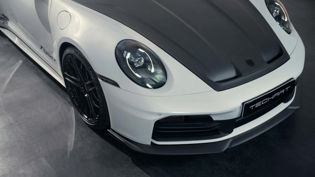 Techart TsportR: 498-HP Porsche 911 Carrera T Unveiled with Carbon Aero & Bog Oak Shifter 5 image 145