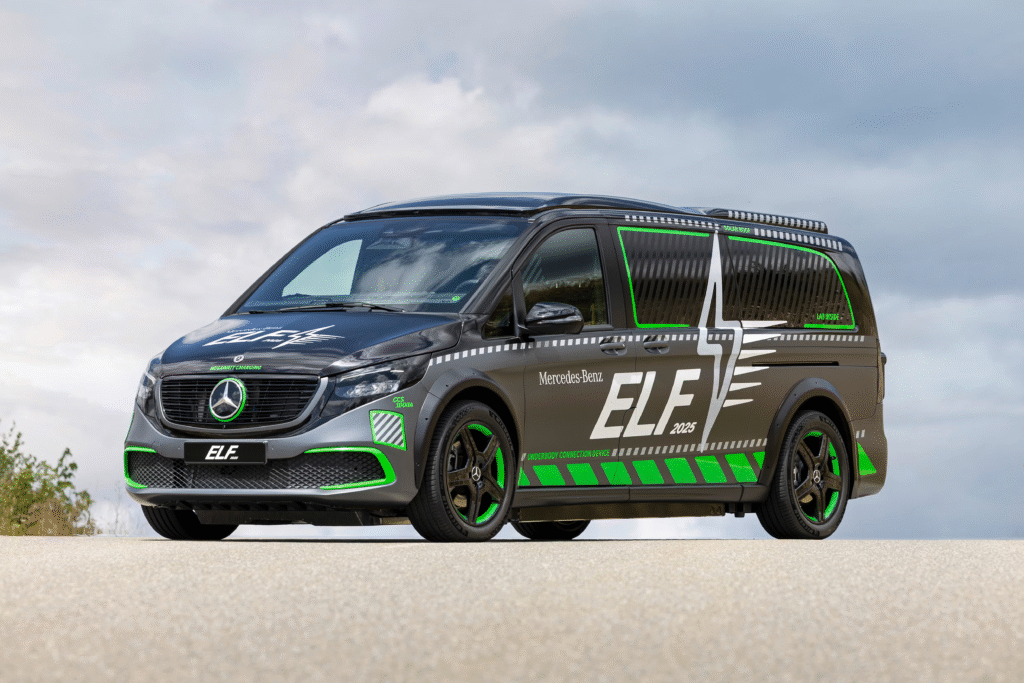 Mercedes-Benz Unveils ELF: Experimental EV Charging Vehicle Tests Megawatt, Bidirectional, & Wireless Tech 2 image 382