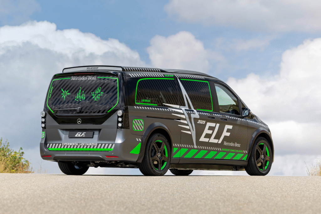 Mercedes-Benz Unveils ELF: Experimental EV Charging Vehicle Tests Megawatt, Bidirectional, & Wireless Tech 3 image 383