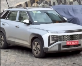 2025 Hyundai Venue Spied Undisguised in India With Bold New Look Before November 4 Launch 3 image 701