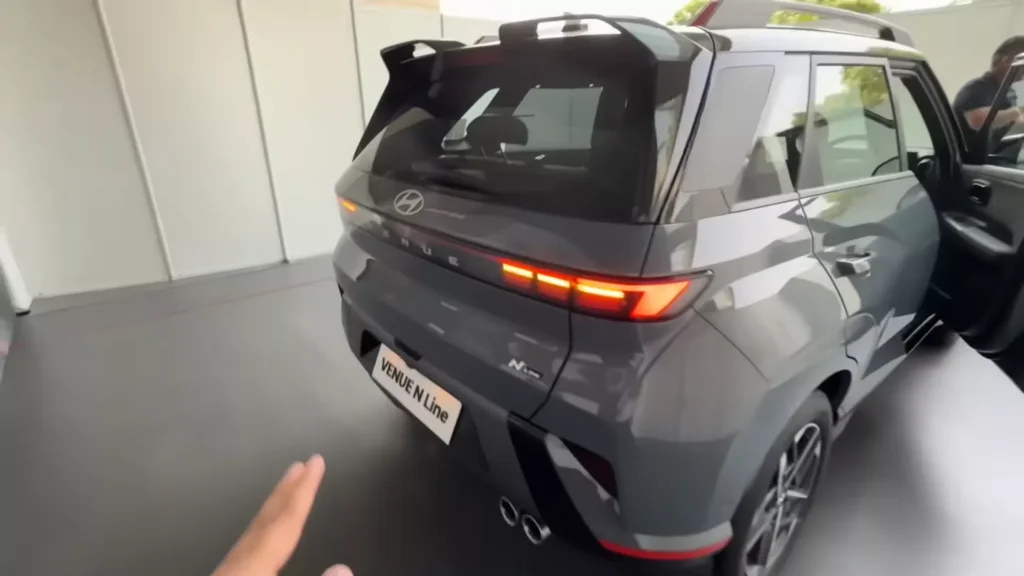 Hyundai Just Launched a Sporty New Venue N Line – The N10 Variant is Loaded! 4 new hyundai venue n line 2025 venue facelift rs 789l n10 new hazel blue colour 2 17 screenshot 6909e4cbf2f1b