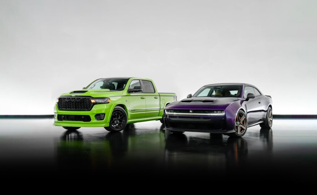 Mopar SEMA Concepts: Sublime Green 'Dude' Ram 1500 V8 & Stryker Purple Charger SixPack Revealed 1 Mopar