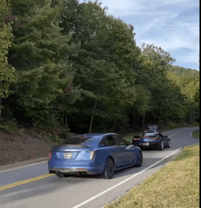 Read more about the article Viral Video: Distracted Dad in CT5-V Blackwing Rear-Ends Son’s Corvette Z06