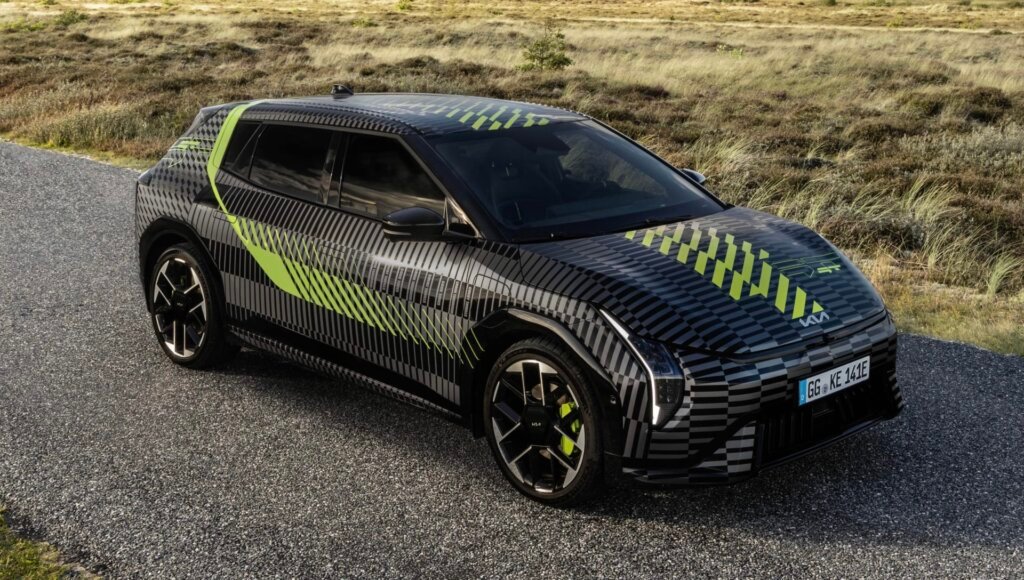 Kia EV4 GT First Look: Electric Hatch with Serious Pace (400 HP Expected) Forbidden for US Market 1 Kia EV4 GT