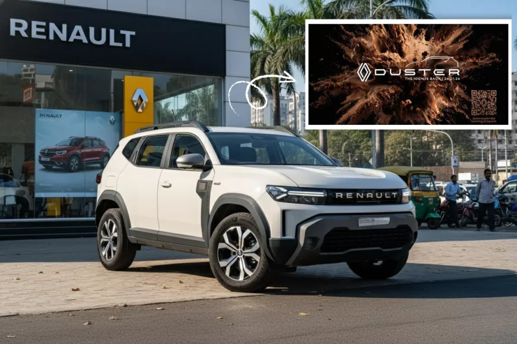 Breaking !! Renault Duster Comeback Confirmed – Official Reveal on Republic Day 2026 1 Renault Duster Comeback