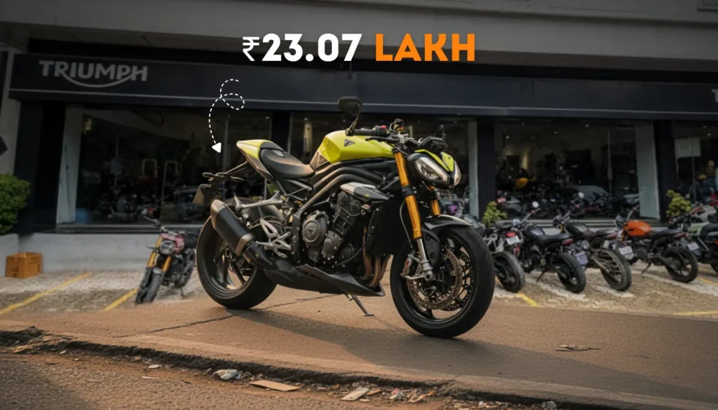 Triumph Speed Triple 1200 RX Price in India – ₹23.07 Lakh Limited-Edition Superbike 1 Triumph Speed Triple 1200 RX price in India
