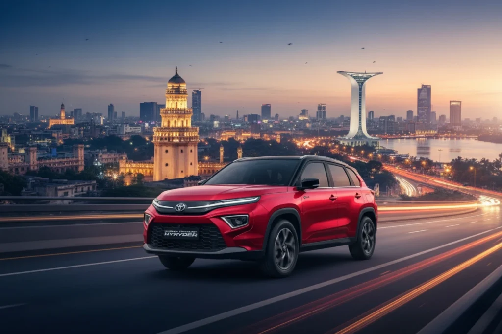 Toyota Hyryder On Road Price in Hyderabad 2025