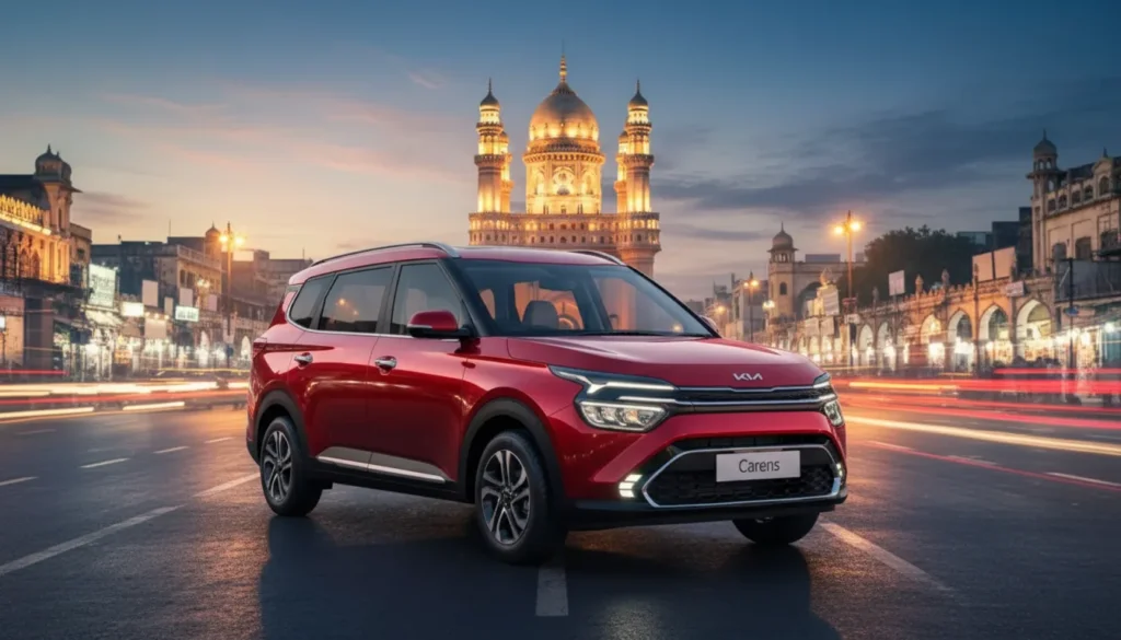 Kia Carens On Road Price in Hyderabad 2025