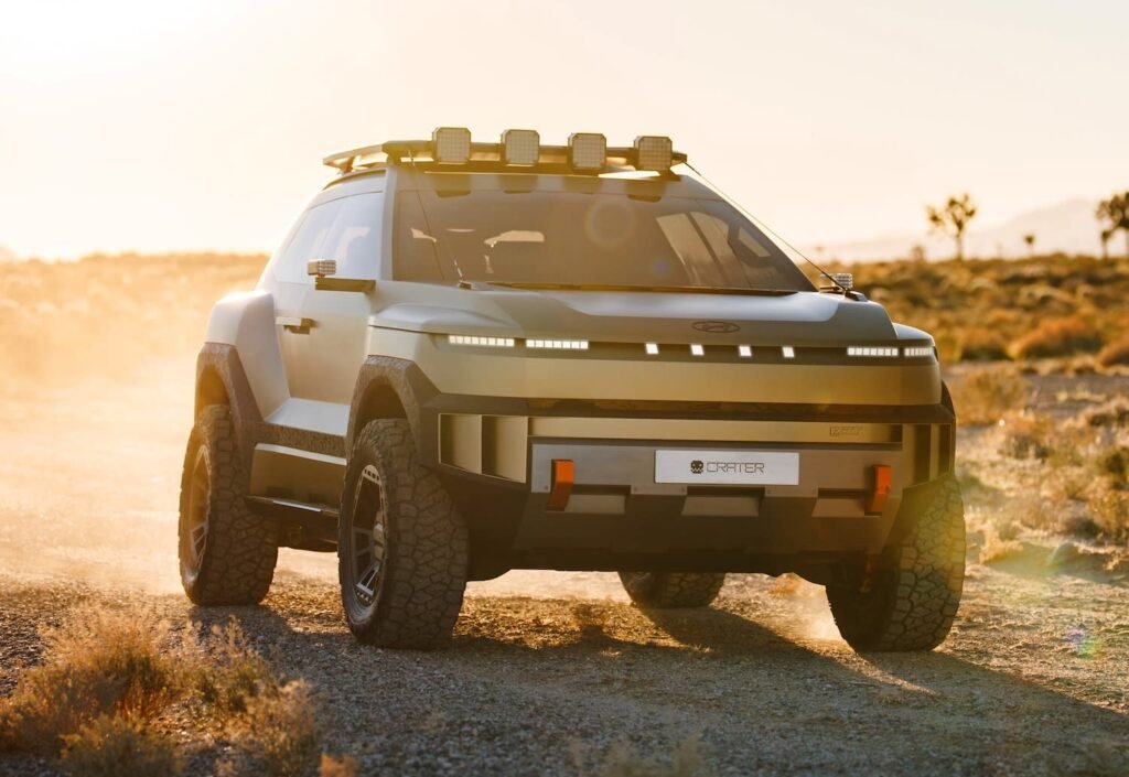 Off-Road Hardware Takes Priority in the Hyundai Crater Concept debut 1 Hyundai Crater Concept debut