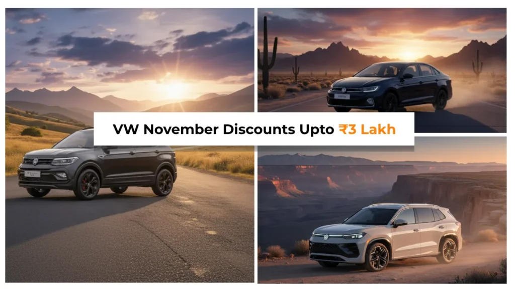 Volkswagen India Discounts November 2025