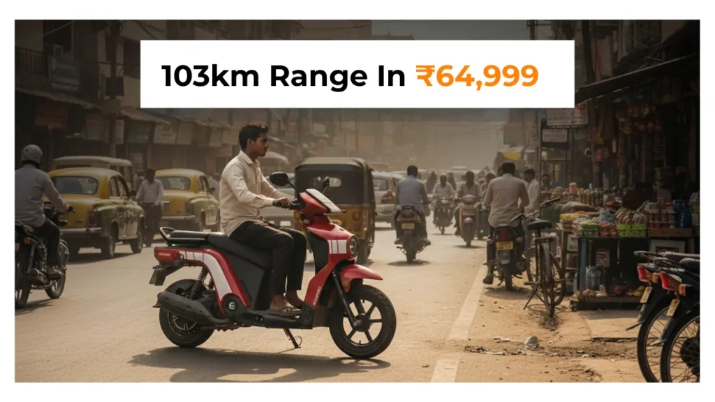 Numeros n-First Electric Scooter Launched in India – Up to 103km Range! 1 Numeros n-First electric scooter