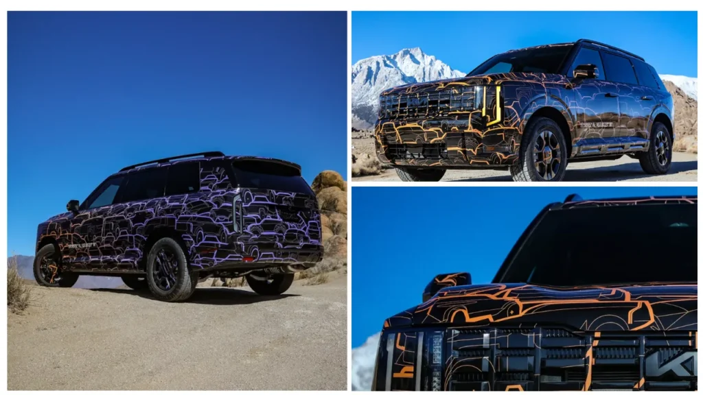 2027 Kia Telluride LA Auto Show Debut Confirmed – Stunning Camouflaged SUV Teased! 1 2027 kia telluride la auto show