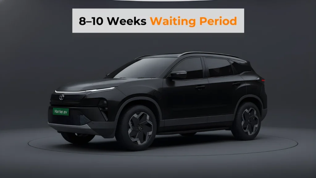 tata harrier ev waiting period