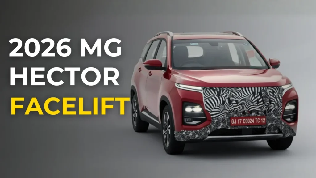 2026 MG Hector facelift