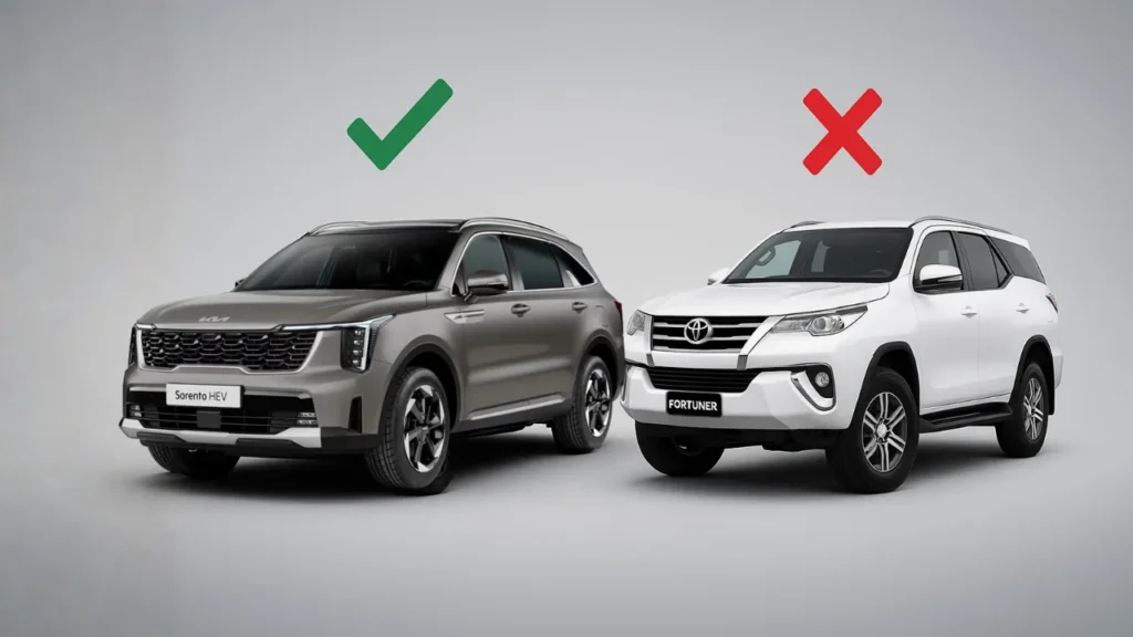 Kia’s new 7-seater is coming — and it has the one feature the Fortuner still refuses to offer. 1 Kia Sorento