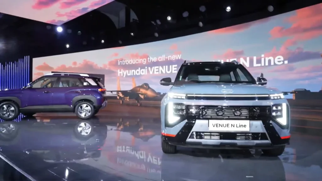 India’s Two New SUVs Break Cover — Dual 12.3-Inch Screens, ADAS & Turbo Power Under ₹8 Lakh! 6 The all new Hyundai VENUE Live webcast 56 33 screenshot