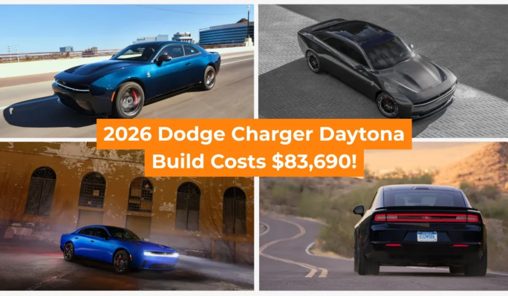 This 670-HP 2026 Dodge Charger Daytona Build Costs $83,690!