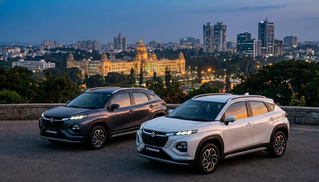 Maruti FRONX On Road Price in Bangalore 2025